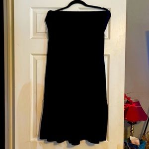 Little black strapless dress